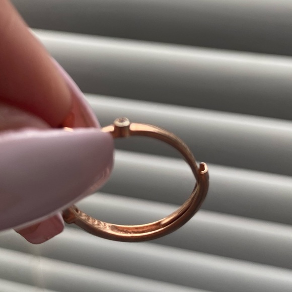 Butterfly Ring, 925 Sterling Silver Open Back Adjustable Ring - Picture 4 of 4